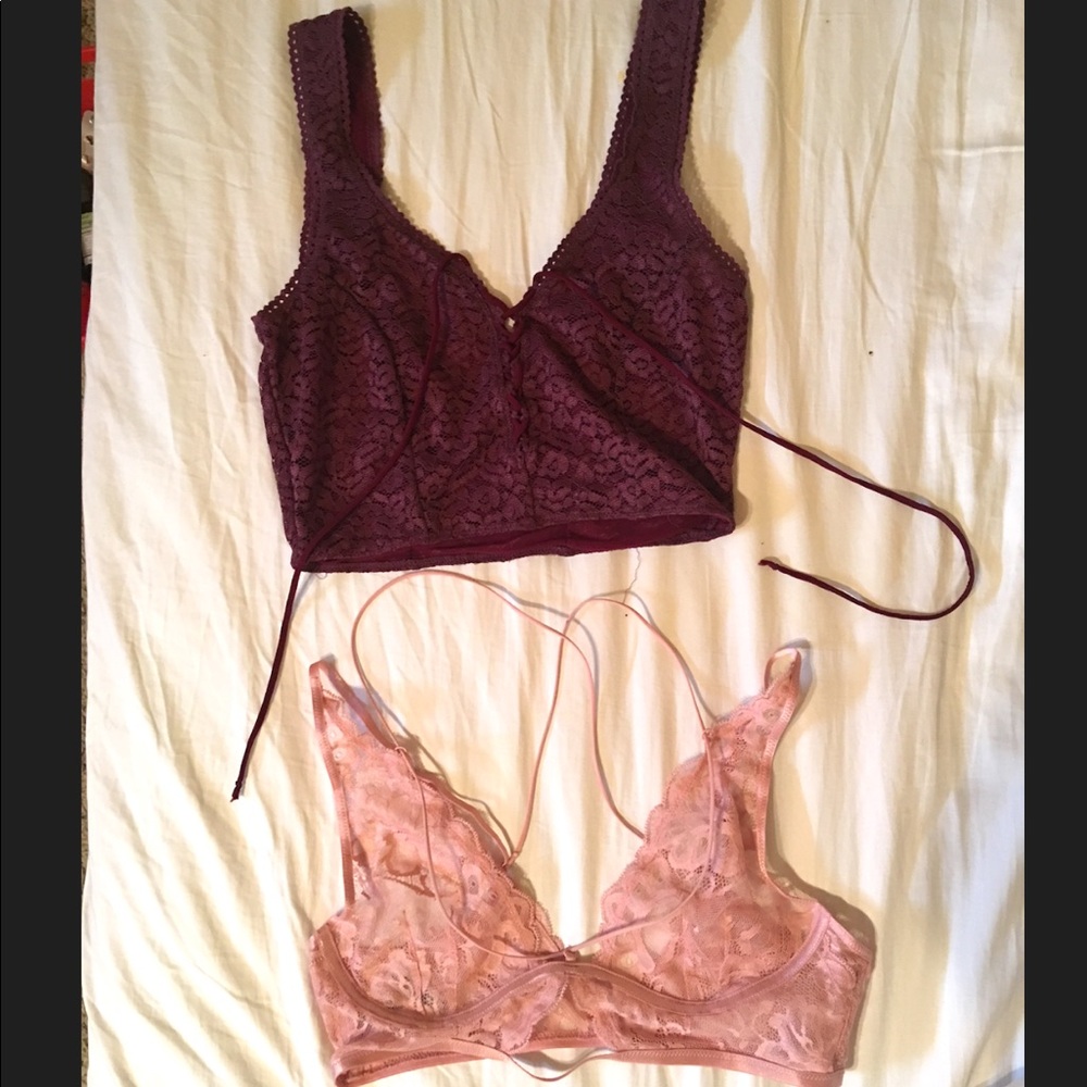 Free People lace tops!